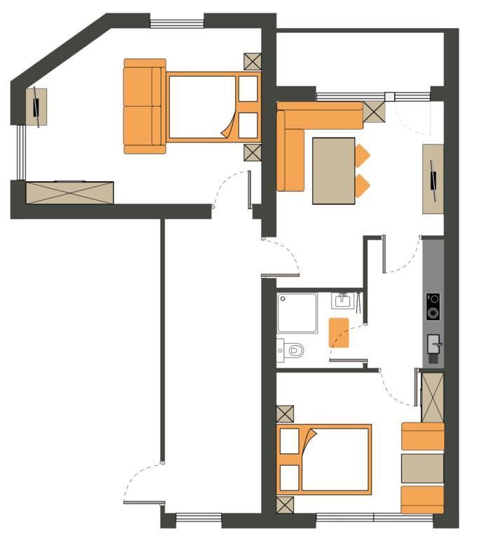 Apart Alpen Längenfeld Exterior photo
